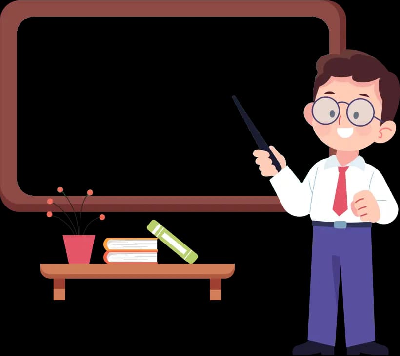 Tutor pointing at autoplay video